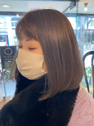 カラー ayumi🦖/ 似合わせカラー🤎のヘアスタイル
