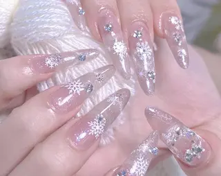 ネイル na🎀🎀na ちゅるちゅるのネイルデザイン