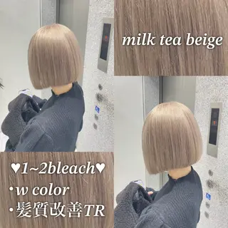 ミディアム カラー 🌿透明感赤み消し Keishin🌿のヘアスタイル