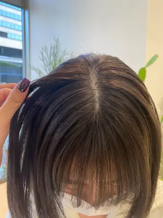 ミディアム Misaki ║ツヤカラーのヘアスタイル