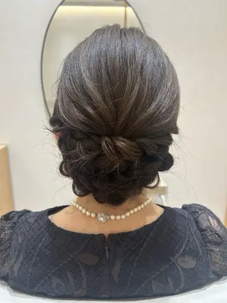 ヘアアレンジ Yamamoto 半個室美容室zinaのヘアスタイル