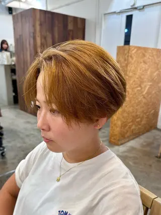 ショート カラー 横浜/メンズ特化/ Farbe/田中颯斗のヘアスタイル