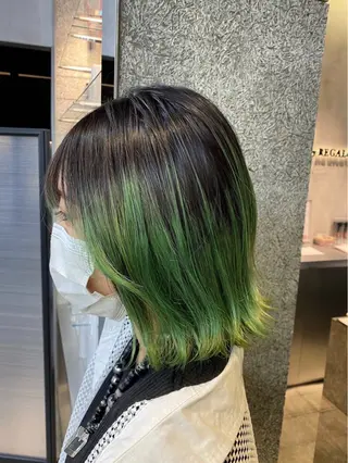 ミディアム カラー トップスタイリスト 🖤sachikaのヘアスタイル