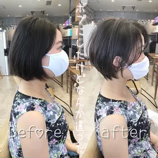 ショート カラー ショートの神✨AFL OAT 井上康平のヘアスタイル