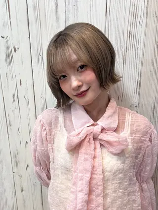 ショート 🫧レイヤーカット／ 蓮沼実奈🫧のヘアスタイル