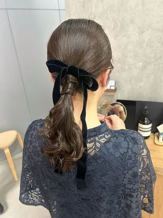 セミロング Le'a谷町✨ ムラタユナのヘアスタイル