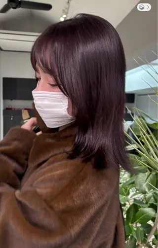 カラー miyu  / 柔らかい透明感カラーのヘアスタイル