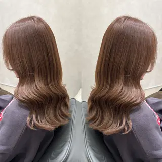 ロング 艶カラー🩵💛 NANAのヘアスタイル