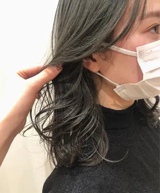 ミディアム M.SLASH AVEDA 自由が丘所属・🌱艶髪カラー🌱 Karinのヘアスタイル