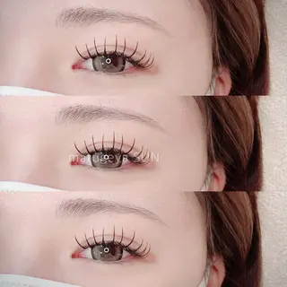 マツエク・マツパ カットスタジオピエロ所属・若江岩田マツエク SUNのマツエク・マツパデザイン