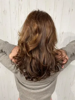 パーマ AN'TIA小作所属・AN'TIA小作代表 ⭐︎kazuma⭐︎のヘアスタイル