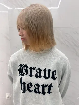 ショート カラー 栄美容師/kiti /ボブ/ケントのヘアスタイル