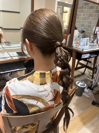 ヘアアレンジ 須藤 向日葵のヘアスタイル