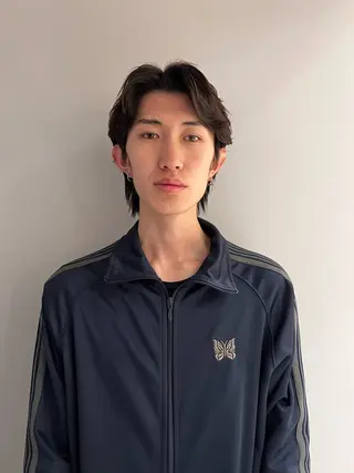 カラー パーマ メンズ YUMA/レイヤー/ 似合わせ/パーマのヘアスタイル