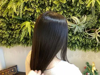 セミロング 水谷 菜央のヘアスタイル