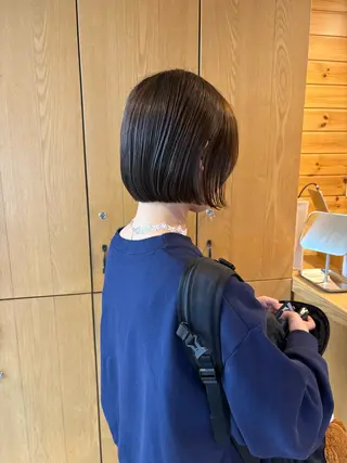 ショート Cafune juntos YOLO所属・大阪美容師/ スパニスト/東本真菜のヘアスタイル