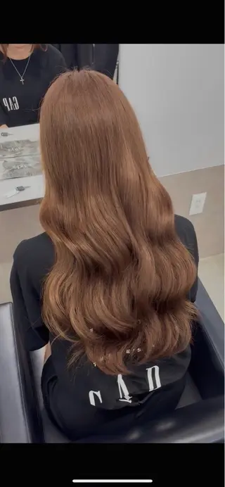 ロング カラー 韓国レイヤー🇰🇷 福澤　和嗣のヘアスタイル