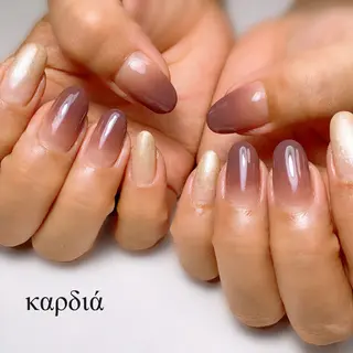 ネイル καρδιά -ｶﾙﾃﾞｨｱ-のネイルデザイン