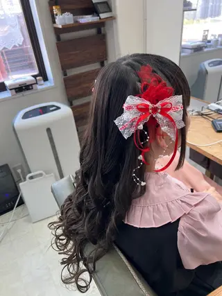 ロング ヘアアレンジ 山室 敬義のヘアスタイル