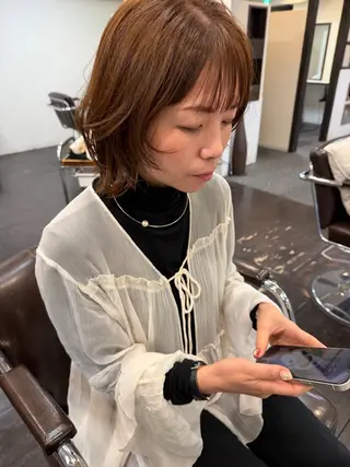 ショート 55JET所属・ヘアメイク美容師 ayanoのヘアスタイル