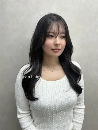 ロング ROW 札幌のヘアスタイル