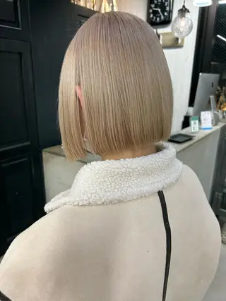 ミディアム カラー 🧸艶々韓国ヘア 🧁mizunaのヘアスタイル