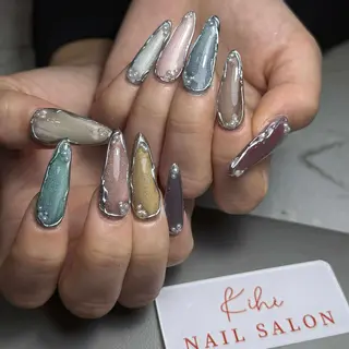 ネイル 💕鈴木ユリ パラジェル/オフ無料のネイルデザイン