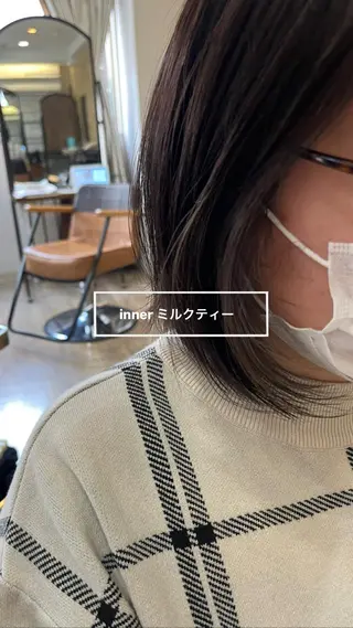 ショート メンズバレイヤージュ 斉藤春のヘアスタイル
