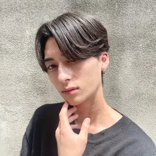 ショート カラー パーマ ヘアアレンジ メンズ 亀井隆汰/メンズ専門 パーマ特化美容師のヘアスタイル