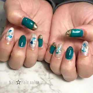 ネイル Hair salon Irie所属・與儀 知佳のネイルデザイン