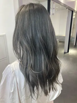 セミロング MiRI💜地毛級 エクステ✖似合わせ技のヘアスタイル