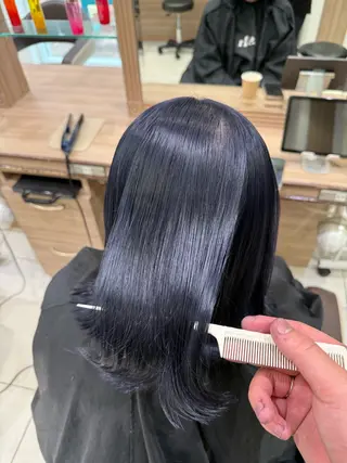 カラー 中村/艶カラー/ハイ ライト/髪質改善のヘアスタイル