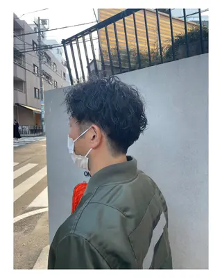 ショート パーマ メンズ 【美髪とカット】 AKIFUMIのヘアスタイル