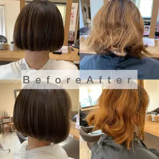 ショート カラー Lien 深井店のヘアスタイル