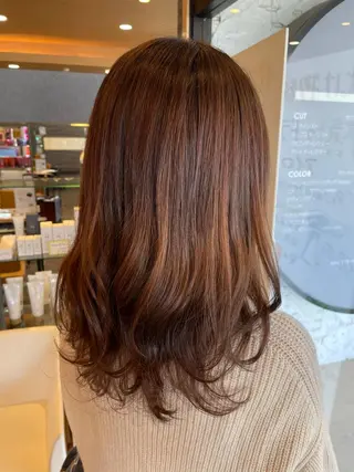 ミディアム 【髪質改善】 夏目結以のヘアスタイル