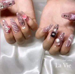 ロング 竹下 凌香のネイルデザイン