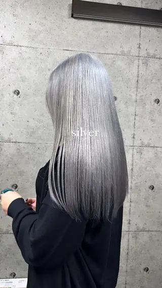 ロング カラー ハイトーン/ブリーチ カラー/SHOGOのヘアスタイル