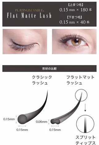 マツエク・マツパ hirona kのマツエク・マツパデザイン