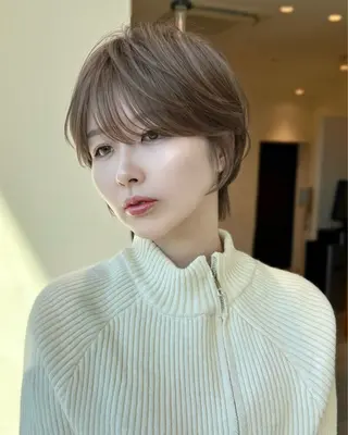 ショート カラー ⭐️ショート/ボブ/ 艶カラー/りょうがのヘアスタイル