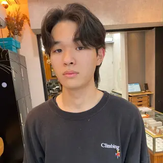 ショート パーマ メンズ ダウンパーマ 【sity.ザイク】のヘアスタイル