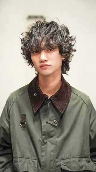 メンズ メンズカット/ ミディアム/ioriのヘアスタイル