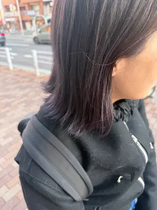 ミディアム 堀岡 さやかのヘアスタイル