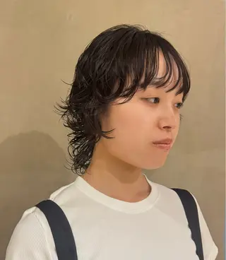 パーマ Hina/ハイライト 、パーマモデル募集中のヘアスタイル