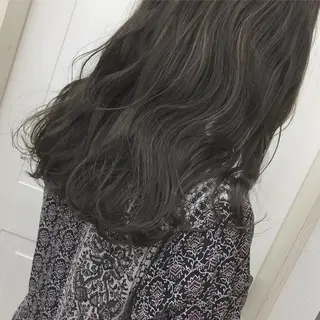 ロング カラー 前髪顔周り✂️店長 ❤️アマミヤ❤️のヘアスタイル