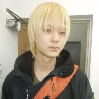 ミディアム カラー メンズ タマキ/似合わせ カット/Wカラーのヘアスタイル