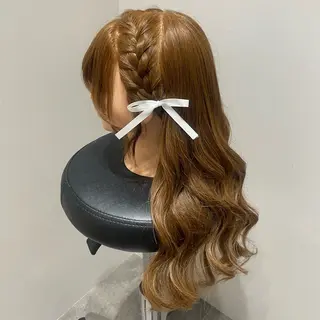 ヘアアレンジ 🌐カワイイ製造機 💖マチ🦋のヘアスタイル