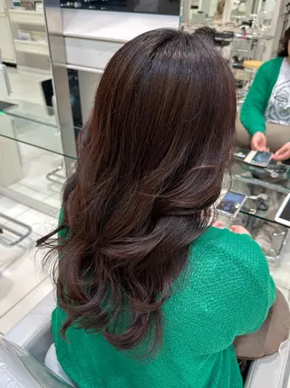 ロング カラー orgo所属・︎︎☁🧺チヒロ モデル募集🧺︎︎☁のヘアスタイル