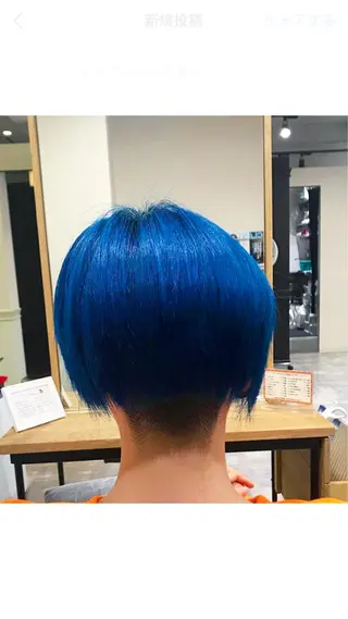 ショート カラー Tink　天神店所属・今村賢治/メンズ/ レイヤー✨艶カラーのヘアスタイル