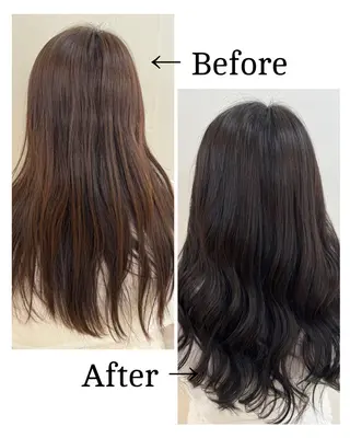 ロング リトル・サイエンティスト所属・一宮/縮毛矯正/ 内野優紀のヘアスタイル