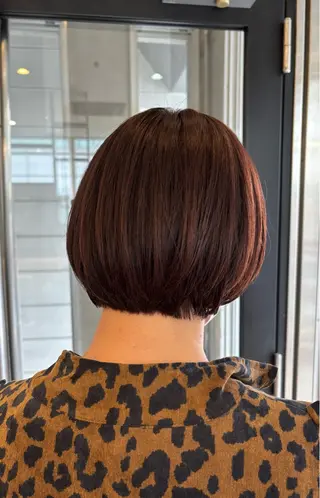 ショート カラー IKU ミニボブ名古屋のヘアスタイル